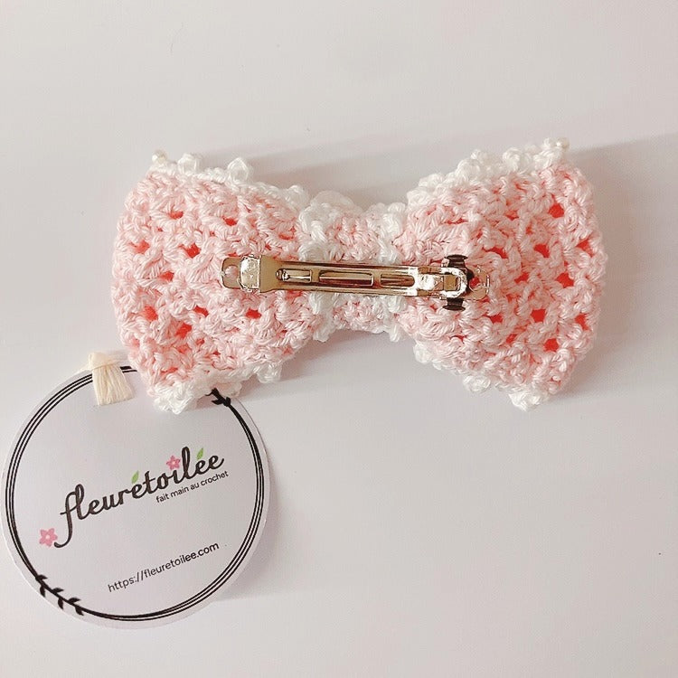 Barrettes à cheveux fraise Fleurétoilée
