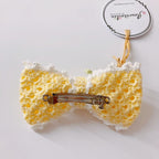 Barrettes à cheveux fraise Fleurétoilée