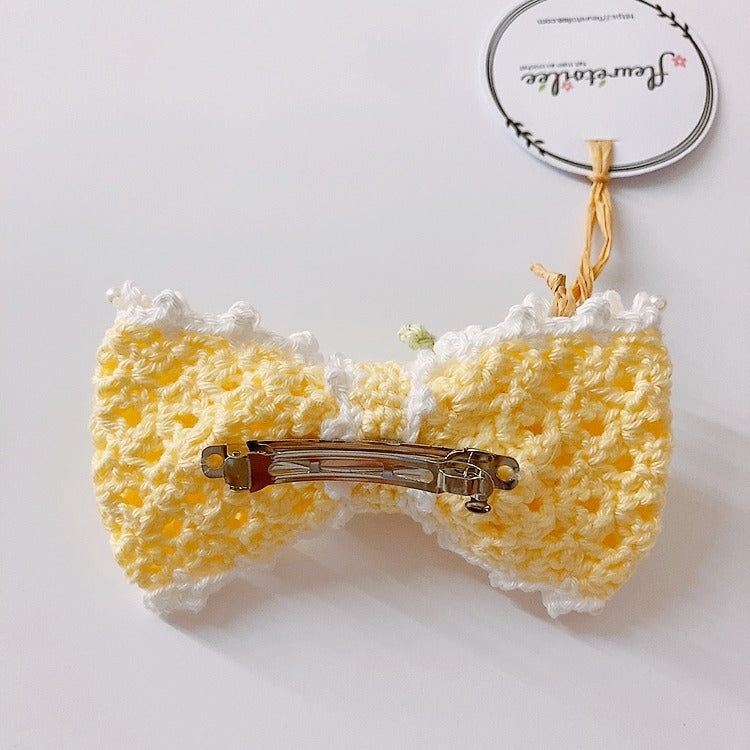 Barrettes à cheveux fraise Fleurétoilée