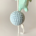 Mobile Bébé Éléphants en Crochet