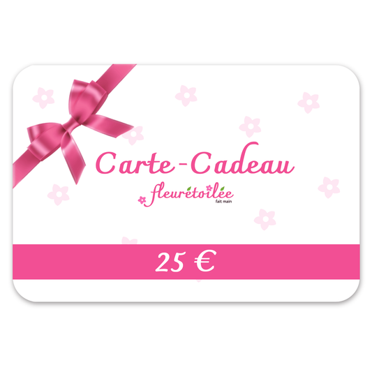 Carte-cadeau Fleurétoilée