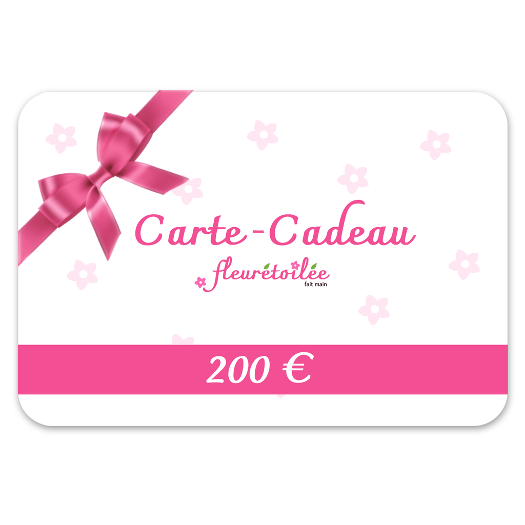 Carte-cadeau Fleurétoilée Fleurétoilée