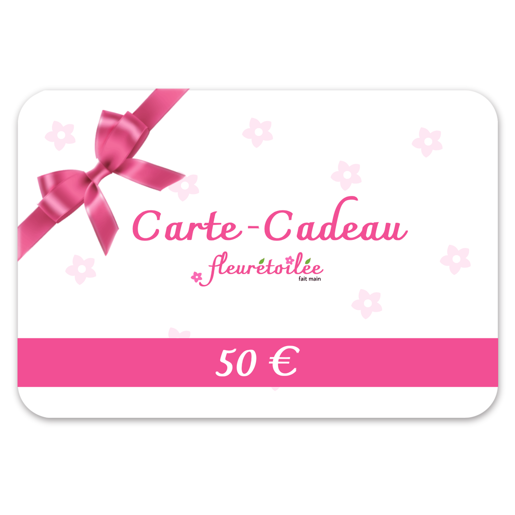 Carte-cadeau Fleurétoilée Fleurétoilée