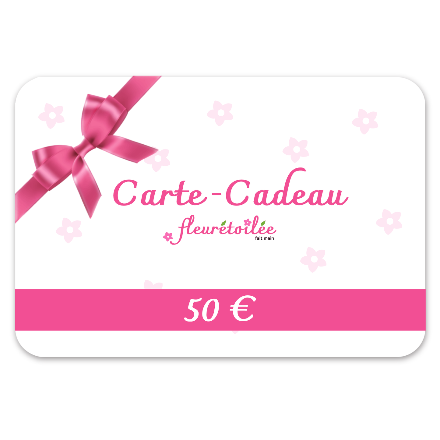 Carte-cadeau Fleurétoilée