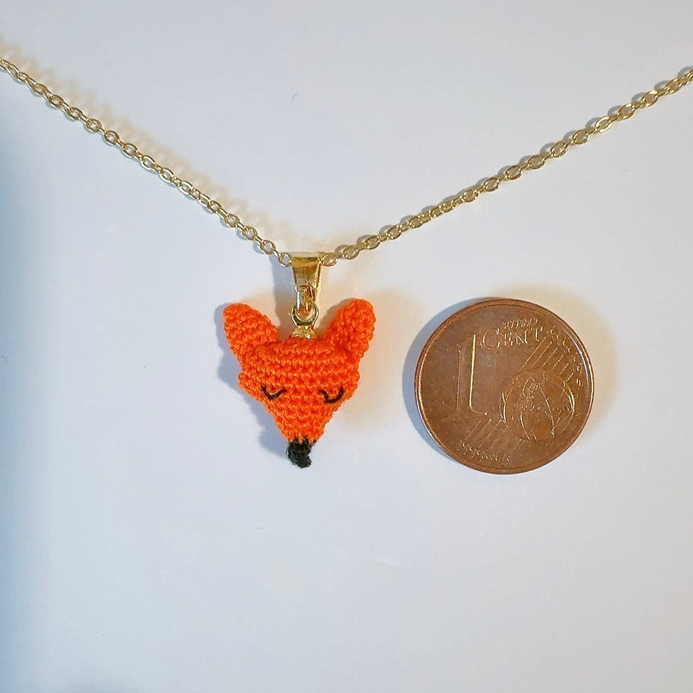 Collier Pendentif Modulable - Le Petit Prince, le Renard & l'Étoile au Crochet