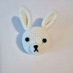 Élastique à cheveux animal au crochet fait main