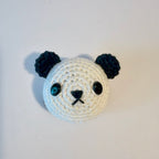 Élastique à cheveux animal au crochet fait main