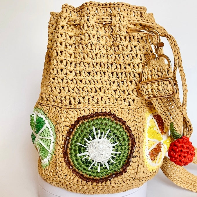 Sac "Tutti i Frutti Luminosi" : L'Éclat de l'Été à Porter