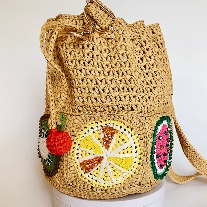 Sac "Tutti i Frutti Luminosi" : L'Éclat de l'Été à Porter