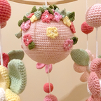 Mobile Bébé musical "Planète de fleurs"