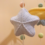 Mobile Bébé Montgolfière Musical Lumineux