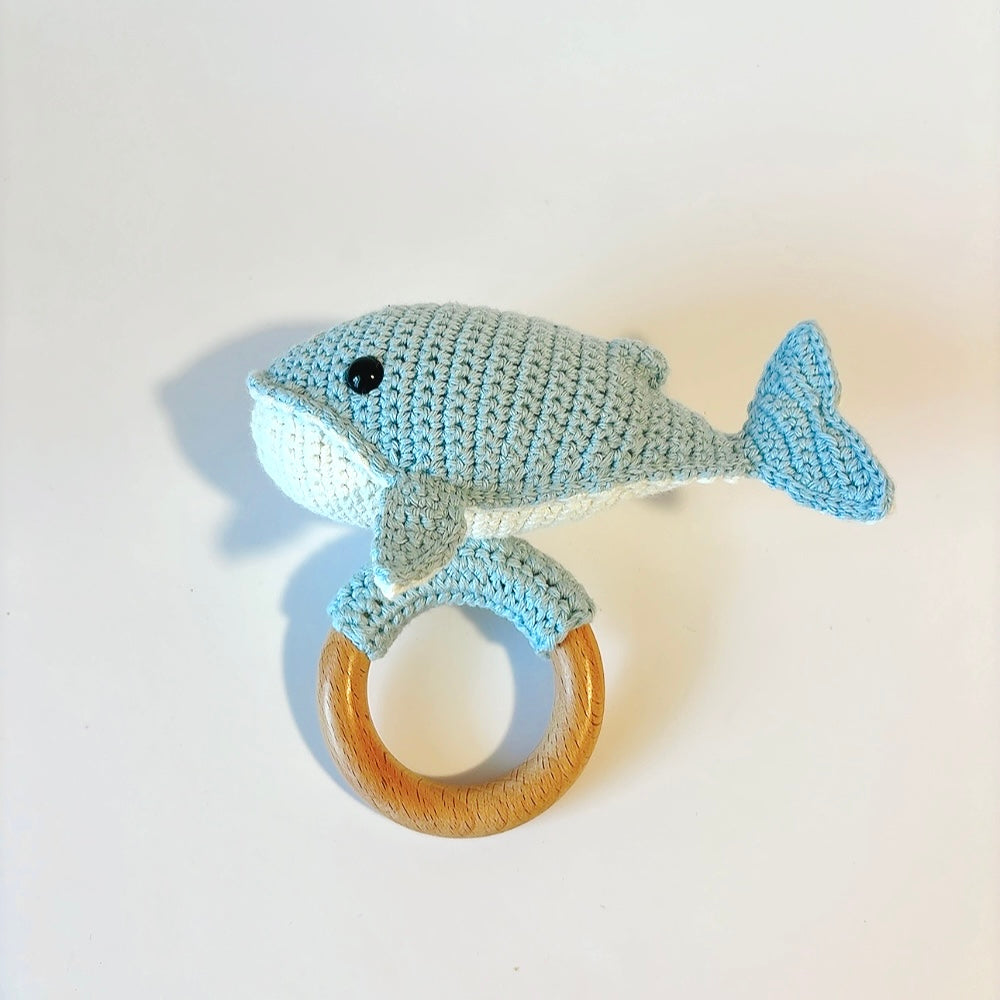 Hochet Baleine en crochet
