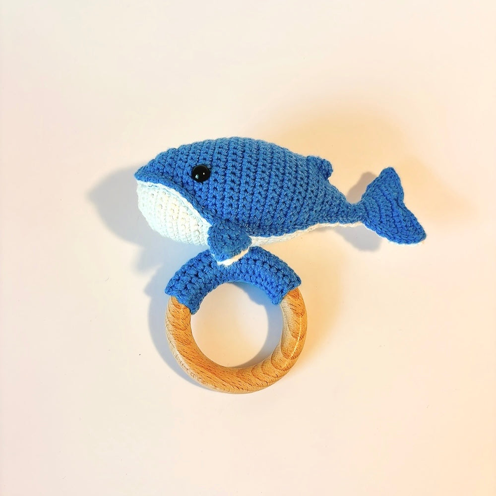 Hochet Baleine en crochet