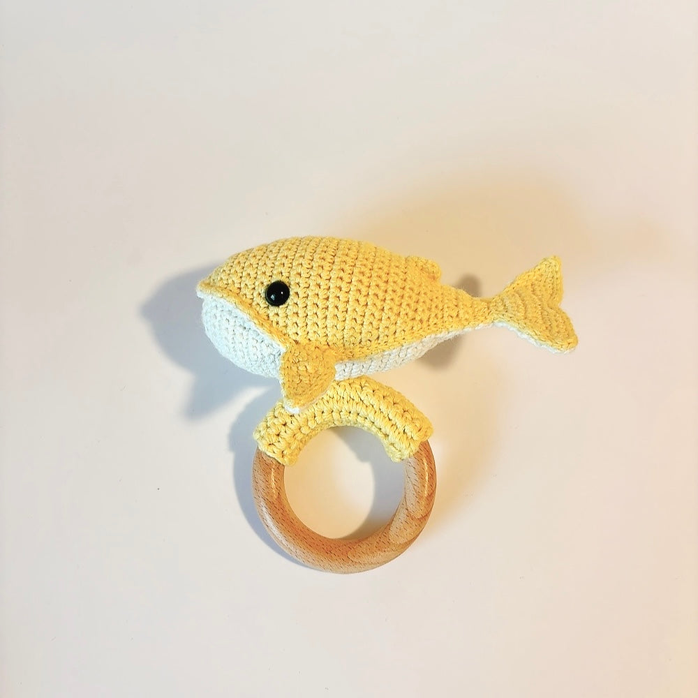 Hochet Baleine en crochet