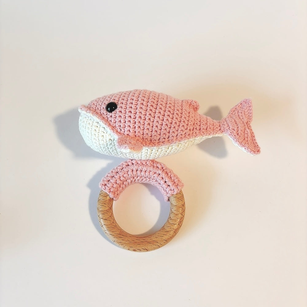 Hochet Baleine en crochet