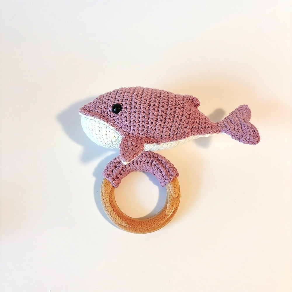 Hochet Baleine en crochet