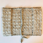 Pochette de Livre en Laine Fleurétoilée