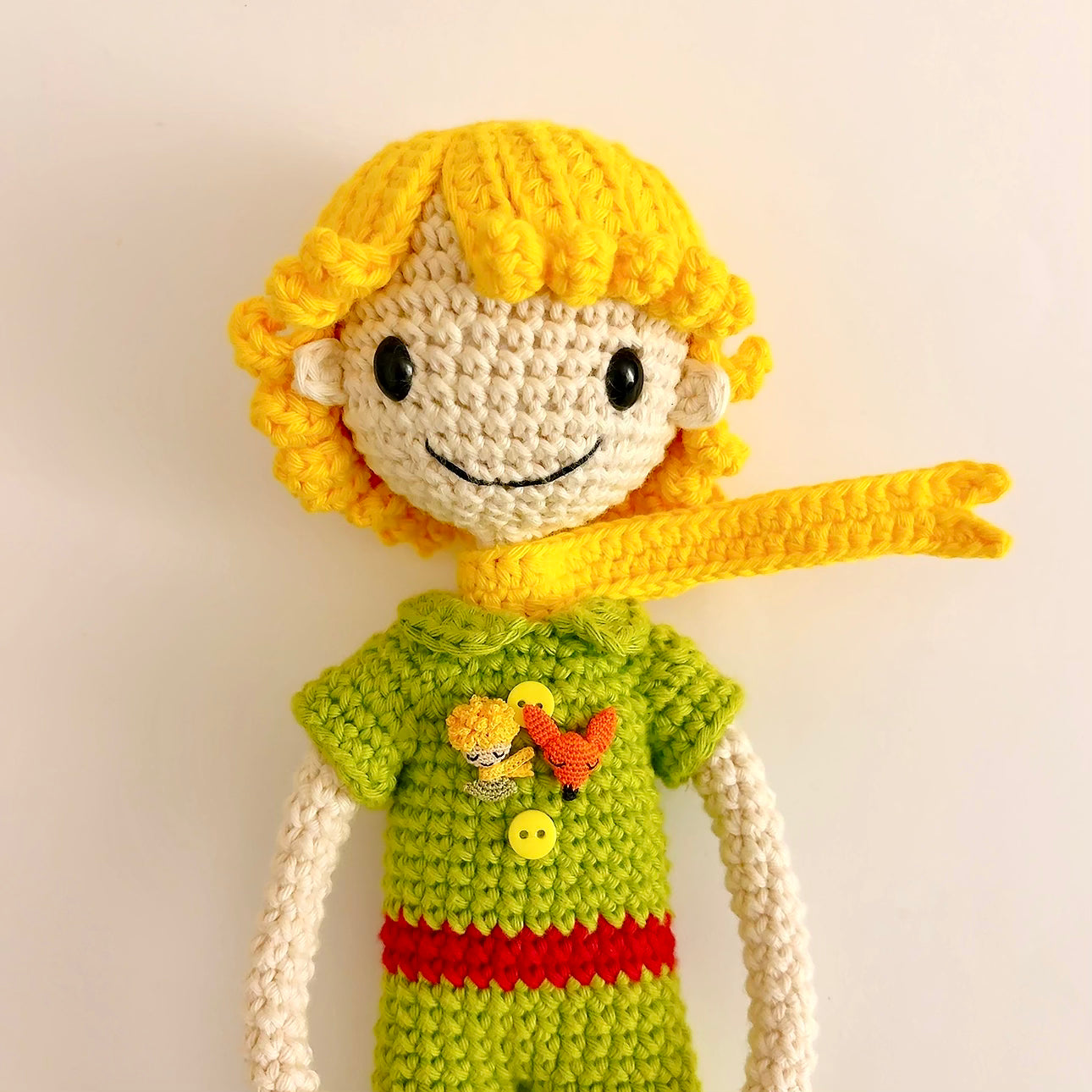 Duo Le Petit Prince & Le Renard – Amigurumi au Crochet Fait Main
