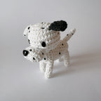 Mobile Bébé noir et blanc Évolutif "Les adorables Dalmatiens" - Crochet Fait Main