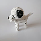 Mobile Bébé noir et blanc Évolutif "Les adorables Dalmatiens" - Crochet Fait Main