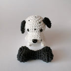 Mobile Bébé noir et blanc Évolutif "Les adorables Dalmatiens" - Crochet Fait Main