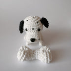 Mobile Bébé noir et blanc Évolutif "Les adorables Dalmatiens" - Crochet Fait Main