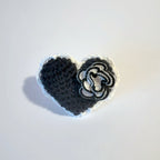 Mobile Bébé noir et blanc "Le Jardin Stellaire" – Crochet Fait Main