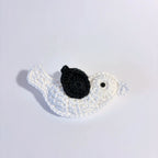 Mobile Bébé noir et blanc "Le Jardin Stellaire" – Crochet Fait Main