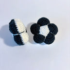 Mobile Bébé noir et blanc "Le Jardin Stellaire" – Crochet Fait Main
