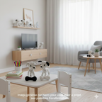 Mobile Bébé noir et blanc Évolutif "Les adorables Dalmatiens" - Crochet Fait Main