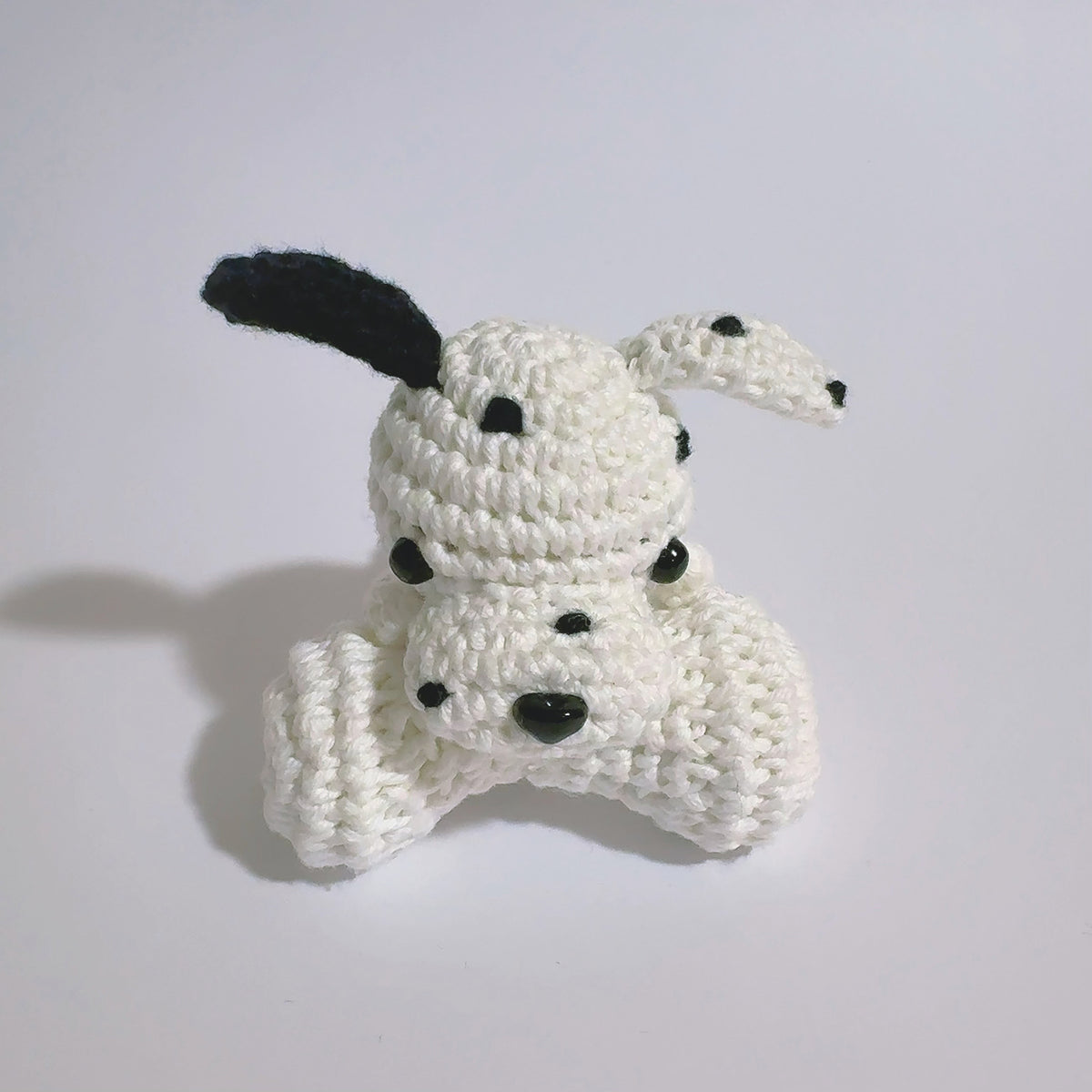 Mobile Bébé noir et blanc Évolutif "Les adorables Dalmatiens" V2 - Crochet Fait Main