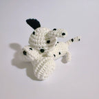 Mobile Bébé noir et blanc Évolutif "Les adorables Dalmatiens" V2 - Crochet Fait Main
