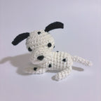 Mobile Bébé noir et blanc Évolutif "Les adorables Dalmatiens" V2 - Crochet Fait Main