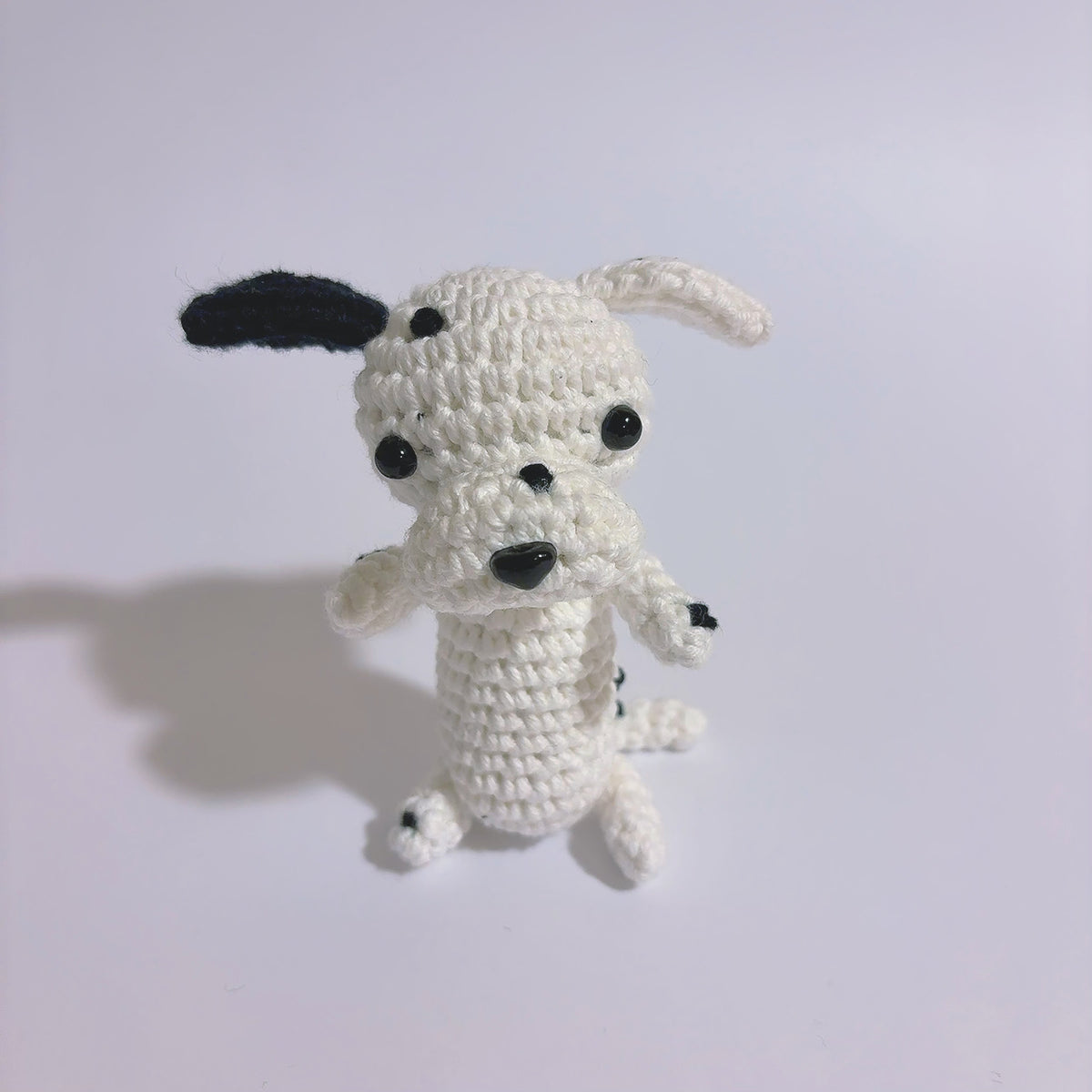 Mobile Bébé noir et blanc Évolutif "Les adorables Dalmatiens" V2 - Crochet Fait Main