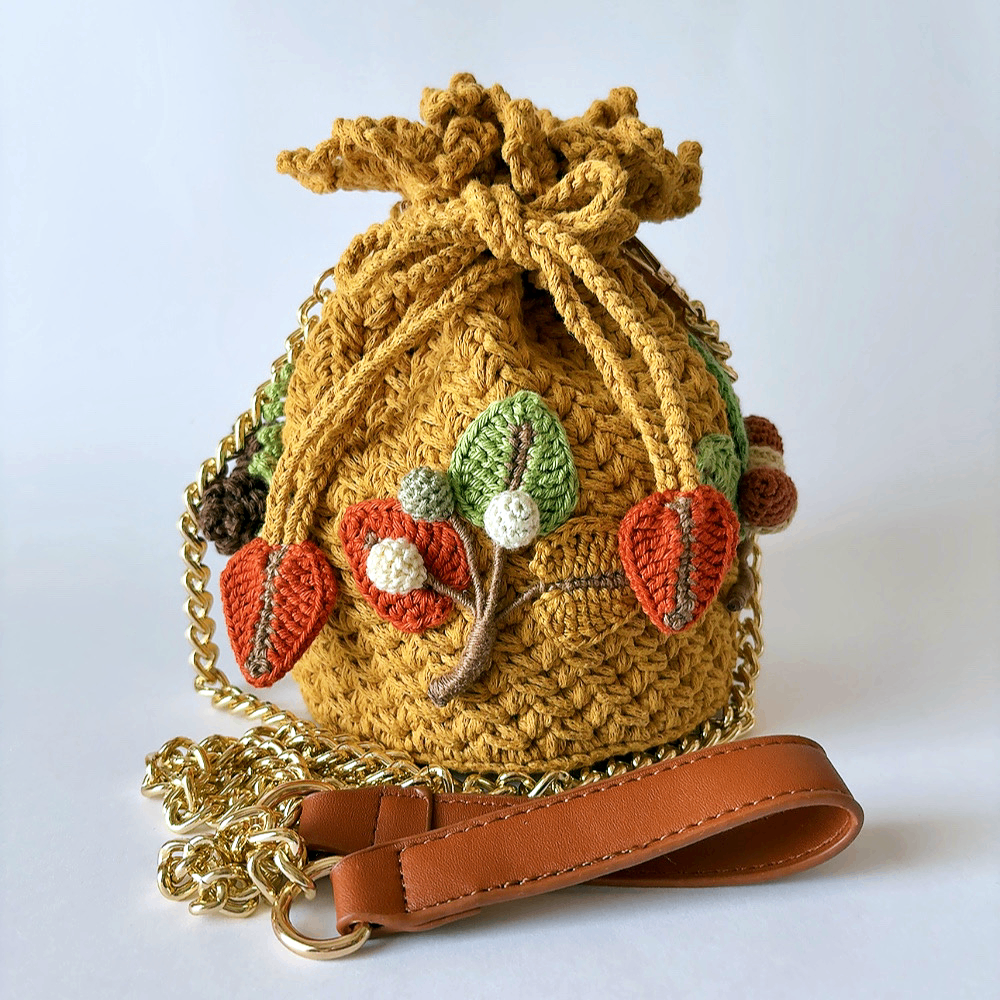 Sac "Fleuri d'Automne"