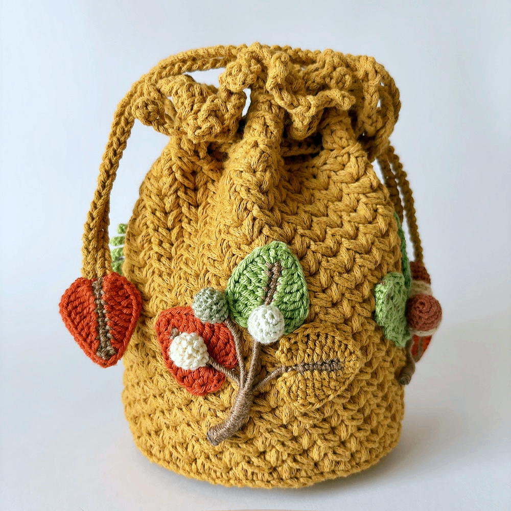 Sac "Fleuri d'Automne"