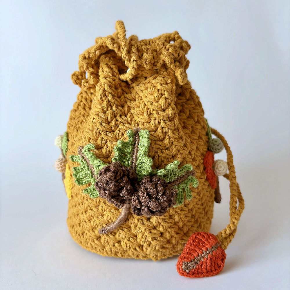 Sac "Fleuri d'Automne"