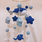 Mobile Bébé Musical – Baleines, Étoiles & Mélodie Apaisante
