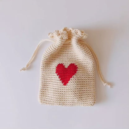 Entzückende Mehrzwecktasche „Tic Tac Hearts“