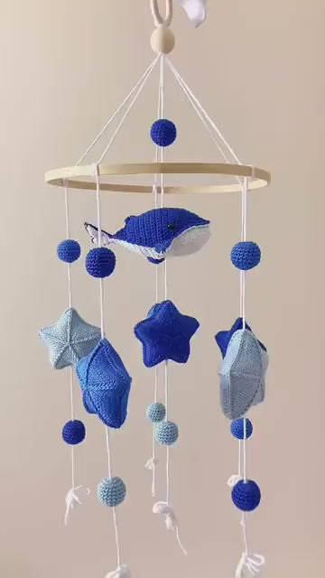 Mobile Bébé(Enfant) : Rêve des étoiles bleues