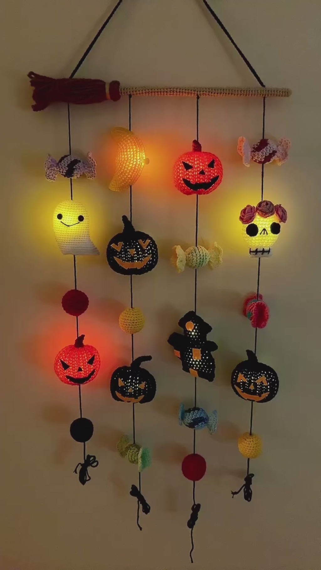 Mobile Halloween Lumineux