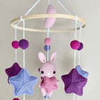 Mobile Bébé(Enfant) : Rêve des étoiles violettes